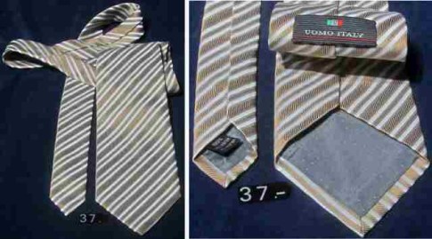 37 CORBATA UOMO ITALY POLIESTER